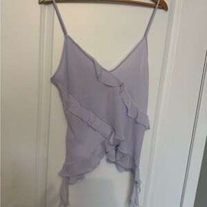 Wilfred Lavender Ruffle-Trim Camisole